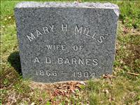 Barnes, Mary H. (Mills)